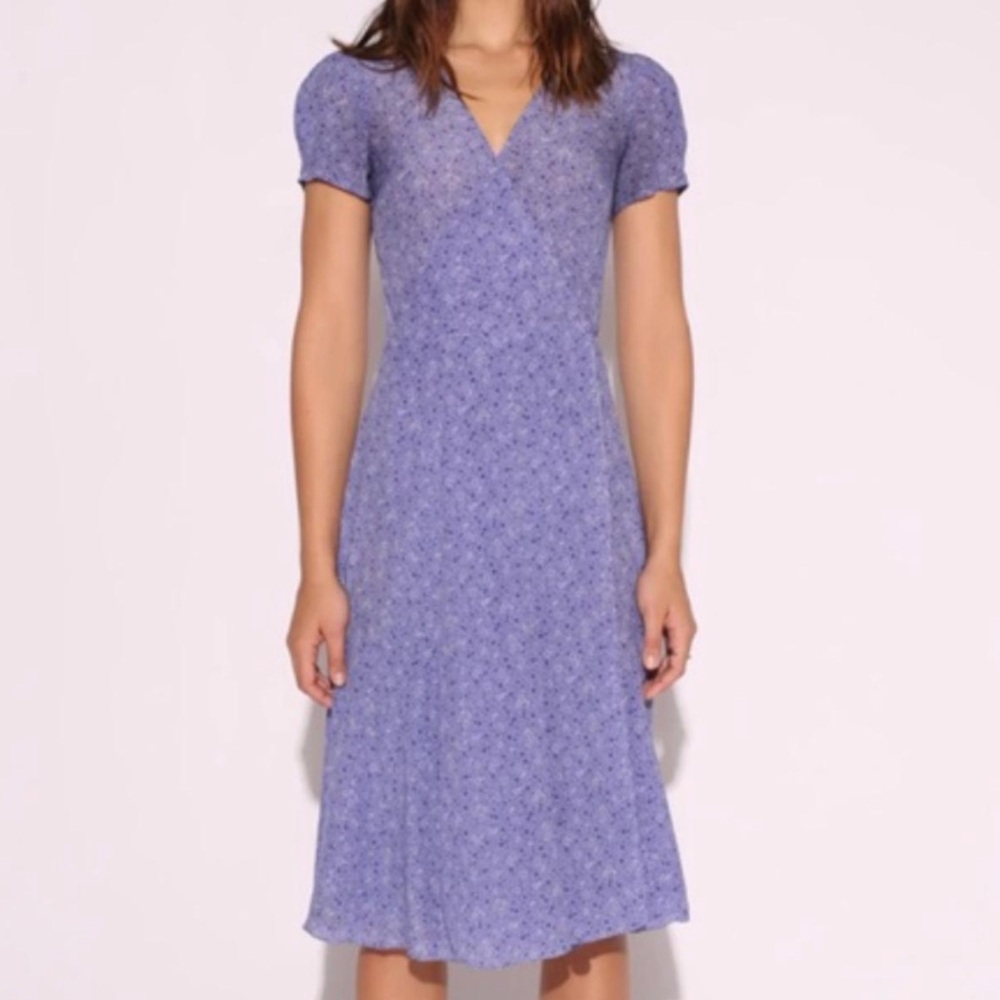 REALISATION PAR TEALE DRESS IN PURPLE HAZE
